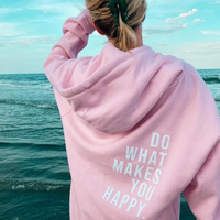 Kelita – Kapuzenpullover Mit Buchstabenprint Für Den Freizeitlook - Rosa