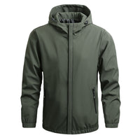 Leon | Elegante winddichte Herrenjacke - Grün