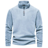 ROMAN - Warmer Herren Langarm-Pullover - Blau