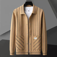 Chelson - Elegante Strickjacke Damen in Premium-Qualität - Khaki