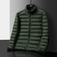 Markus | Gesteppte Jacke Herren modern & lässig - Armeegrün