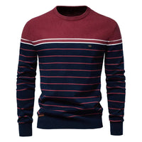 Pim | Robuster Herrenpullover - Rot