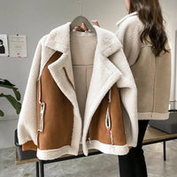 Sanna | Komfortable Softtouch-Winterjacke Damen - Mocha