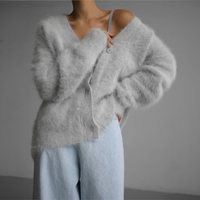Couture Cardigan - Sterlinggrau