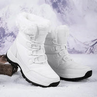 Nordika™-Stiefel mit kuscheligem Futter und rutschfester Sohle / Sicherheit und Wärme für extreme Kälte! - Weiß