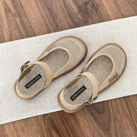 Bellevie™ Sandalen Mit Handgefertigter Flechtoptik und Atmungsaktivem Design - Khaki