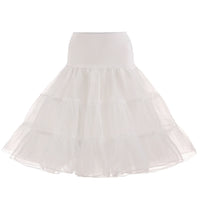 Freja - Tüll-Unterrock im Vintage-Stil für Damen - Beige