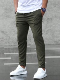 Kristof | Herren Slim Fit Chinohose - Armeegrün