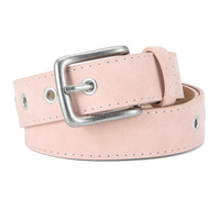 Herren Wildledergürtel - Rosa