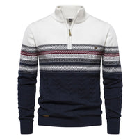 Herrenpullover mit Rundhalsausschnitt - PHILIP - Weiß