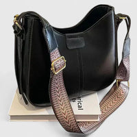Ophelia | Elegante Schultertasche - Schwarz