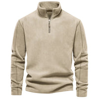 ROMAN - Warmer Herren Langarm-Pullover - Beige