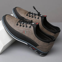 Milan™ Premium-Ledersneaker mit Schnellverschluss-System - Khaki