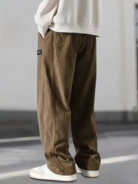 Anton | Locker geschnittene Cordhose Herren lässig - Braun