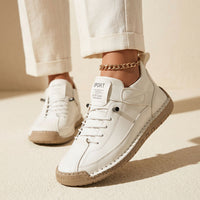 Claudia | Damen Sportliche Flexible Sneaker - Weiß