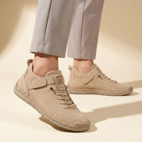 Claudia | Damen Sportliche Flexible Sneaker - Beige