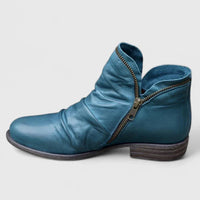 Helena | Damen Orthopädische Komfortstiefel - Blau
