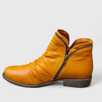 Helena | Damen Orthopädische Komfortstiefel - Gelb