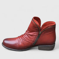 Helena | Damen Orthopädische Komfortstiefel - Rot