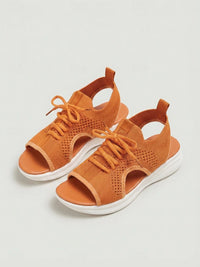 Mia | Elegante Sandalen Damen Trend - Orange