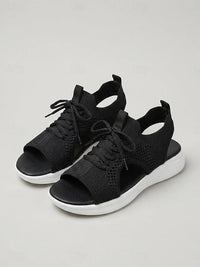 Mia | Elegante Sandalen Damen Trend - Schwarz