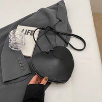 Stilvolle Damen-Schultertasche aus funktionalem, hochwertigem Material - Schwarz