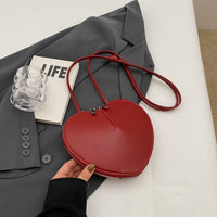 Stilvolle Damen-Schultertasche aus funktionalem, hochwertigem Material - Rot (Nur noch 4 auf Lager)