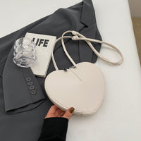Stilvolle Damen-Schultertasche aus funktionalem, hochwertigem Material - Weiß