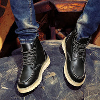Peer™ | Herren-Retro-Stiefel - Schwarz