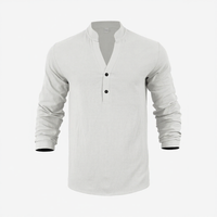 Stephan™ Hemd Aus Baumwoll-Leinen Mit Minimalistischem Design - Weiß
