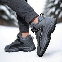 Lukas | Robuste Herren Schneestiefel für Wintertage - Grau