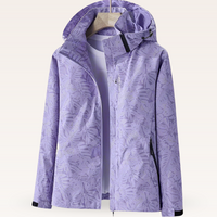 Ingrid | Wasserdichte Sommerjacke für Damen - Lila