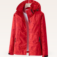Ingrid | Wasserdichte Sommerjacke für Damen - Rot