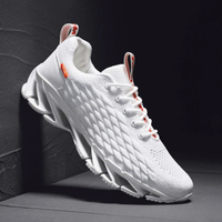 Herren Laufsneaker mit Schnürverschluss - Weiß
