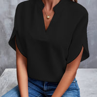 Vivi | Elegante Leichte Bluse für Damen - Schwarz