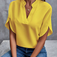 Vivi | Elegante Leichte Bluse für Damen - Gelb