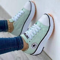 Doreen | Orthopädische Trend Sneaker - Grün