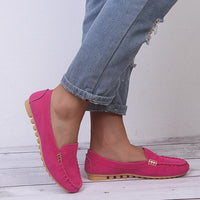 Carola | Damen Leichte Ballerinas Gummisohle – Federleichte Ballerinas Sommer 2026 - Rosa