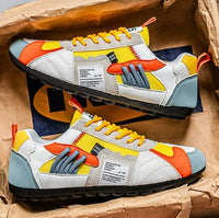 Laura | Stylische Sneaker Damen bequem & modern - Gelb