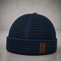 Bristol™ Strickmütze aus Atmungsaktivem Gewebe mit Verstellbarer Passform - Marineblau