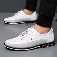 Milan™ Premium-Ledersneaker mit Schnellverschluss-System - Weiß
