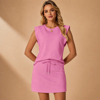 Sophie™ Set Aus Weicher Baumwolle Mit Integriertem Hosenrock / Eleganz Ohne Auf Komfort Zu Verzichten! - Rosa