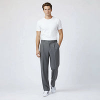 Christian | Herren Wide-Leg Oversized Arbeitshose - Grau