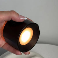 Wiederaufladbare LED-Wandleuchte - Schwarz