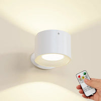 Wiederaufladbare LED-Wandleuchte - Weiß