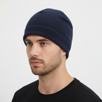 Winddichte Mütze aus Polarfleece für kalte Tage mit superweichem Tragekomfort - Dunkelblau