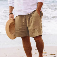 Svala leichte Sommerwebshorts für Herren - Khaki