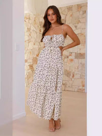 Zola | Damen Elegantes Sommerkleid – Sonniges Elegantes Sommerkleid - Floral