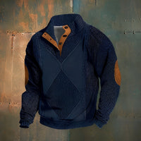 Jary - Komfortabler Herrenpullover - Blau