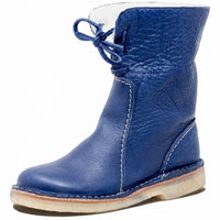 Asami - Damenstiefel mit warmer Innenfütterung - Blau